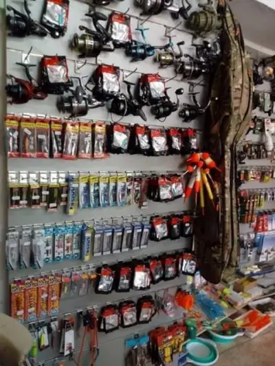Риболовен магазин-Fishing shop-при Милен