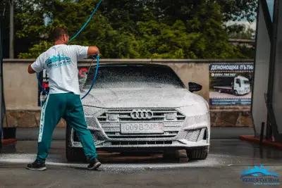 Автомивка на самообслужване