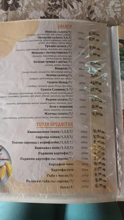 Ресторант Механа Славяни