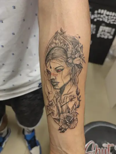Shut Up Tattoo