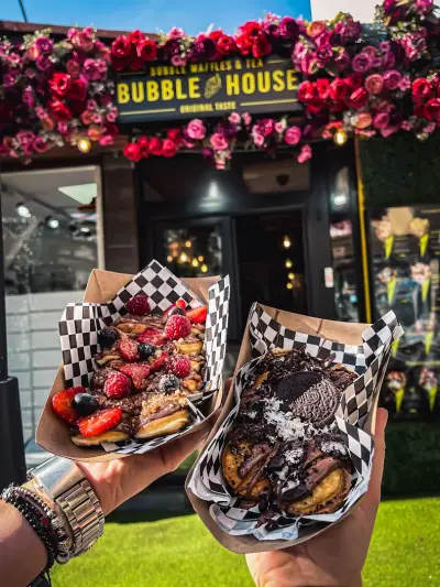 Bubble House Waffles