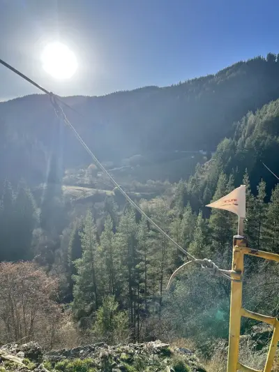 Алпийски тролей -Zipline400