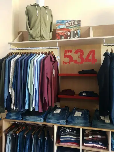 534 stores - Мъжка, дамска и детска мода