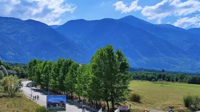 Aspen golf and ski resort
