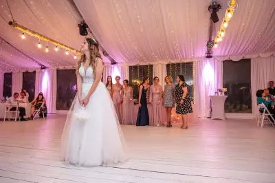 Very Berry Wedding Tent