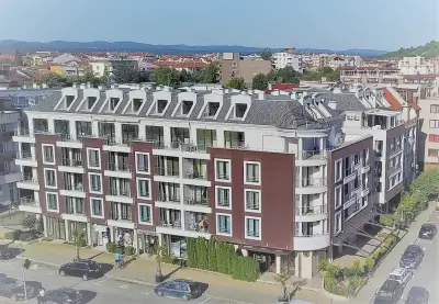 Apartments Stamopolu Lux with pool view