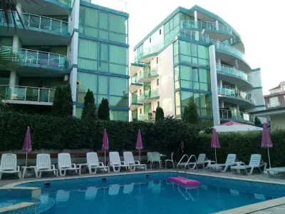 Apartments Stamopolu Lux with pool view