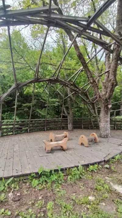 Amphitheatre village of Dolen and gallery ZEYRA