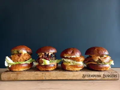Steampunk Burgers