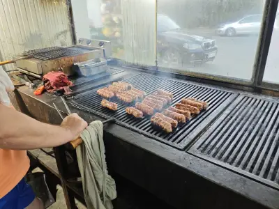 Скара на Дървени Въглища х-л ЧЕРНОМОРЕЦ