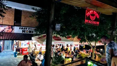Бързо хранене Кони
