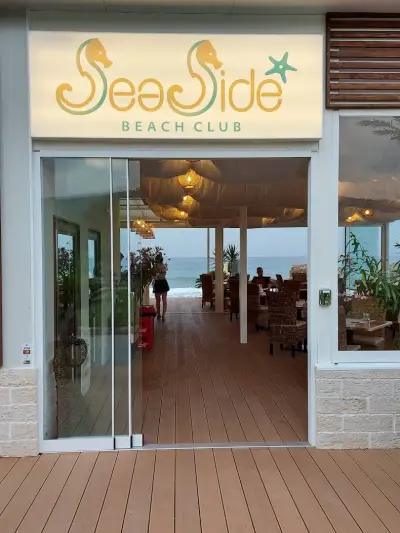 Seaside beach club