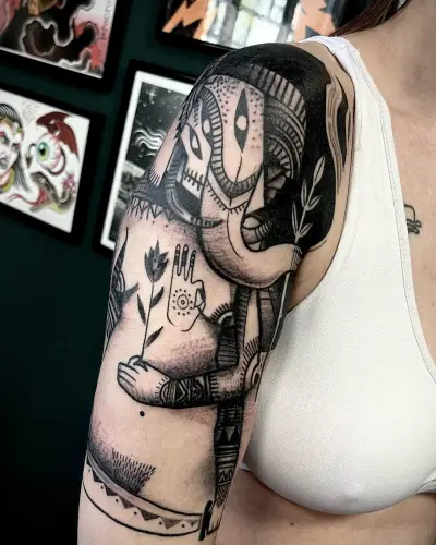 Black Lotus Tattoo