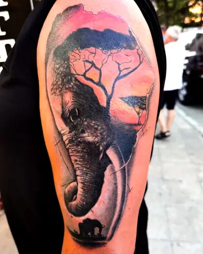 Out of Space Tattoo