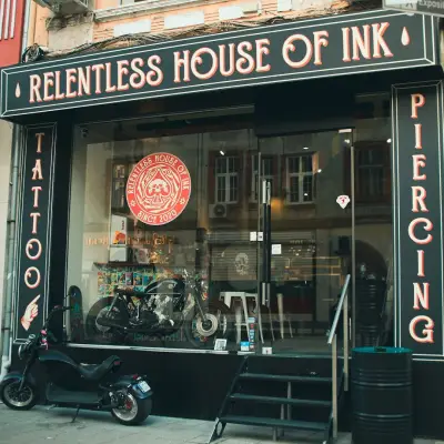 Relentless House Of Ink Custom Tattoo Shop