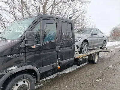 Пътна помощ Монтана, Берковица, Петрохан, Репатрак, Road assistance, Tractari, Платформа