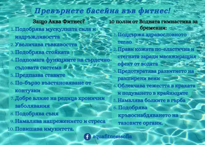 Aqua Fitness Club Sofia