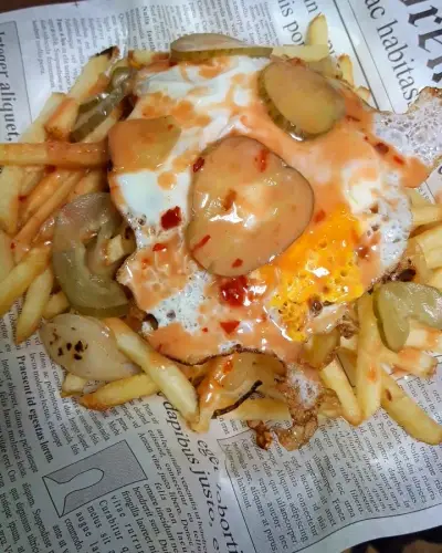 Mukbang fast food