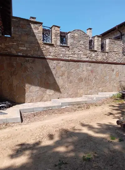 Art-stone зидария от камък