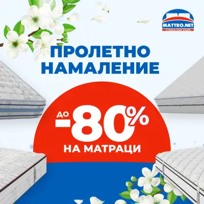 MATTRO град Бургас - Магазин за матраци, легла, спални и топ матраци