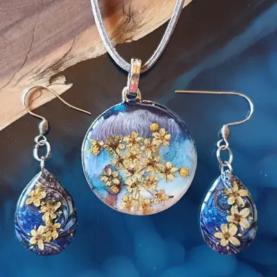 Накити от цветя (Floral Jewels by Nelly)