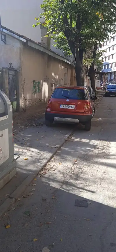 Наказателен паркинг Варна