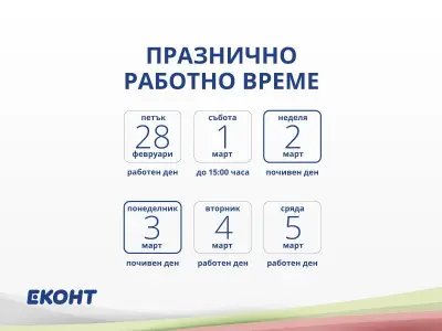Еконт офис Разлог Предела