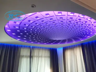 ОПЪНАТИ ТАВАНИ, СВЕТЕЩИ 3Д ТАВАНИ.