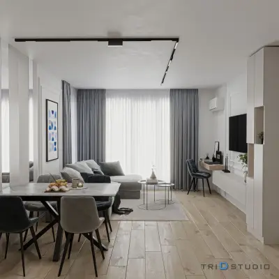 TriDstudio - Интериорен дизайн - Архитект