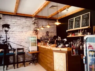 Graffiti Coffee Area
