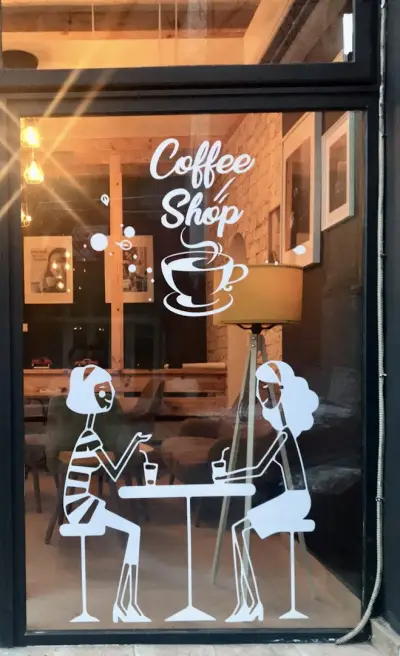 Graffiti Coffee Area