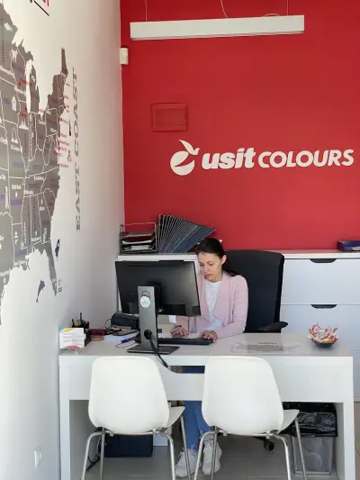 Usit Colours - офис Нов Български университет (НБУ)
