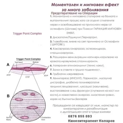 Кинезитерапевт Коларов