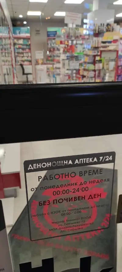 ДЕНОНОЩНА АПТЕКА 7/24