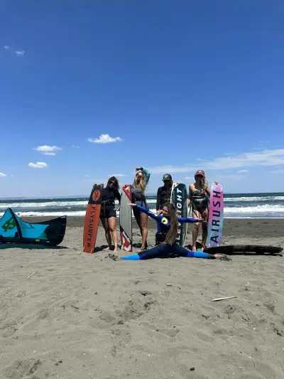 Mitko from the Beach Kite School