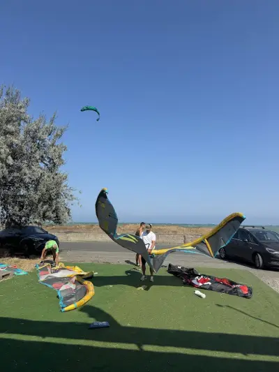 Mitko from the Beach Kite School