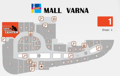 Table Tennis Center Mall Varna