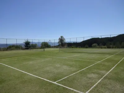 tennis courts