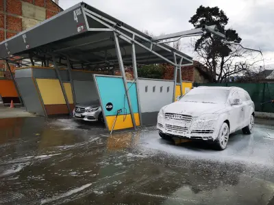 Автомивка самообслужване 60sec
